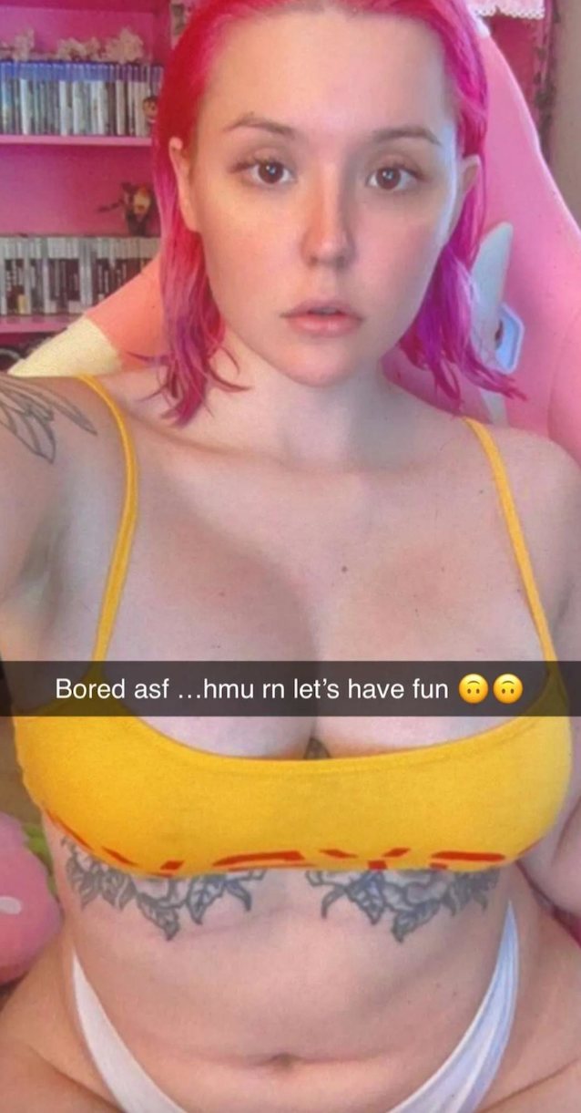 big tits, big ass, pink hair