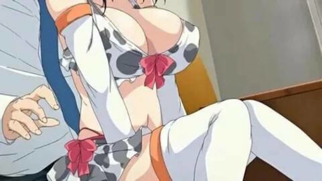 hentai, anime, animation, big tits, cow girl