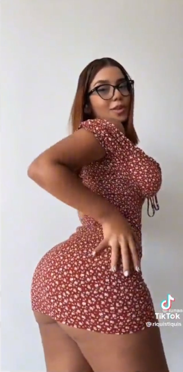 latina glasses big ass
