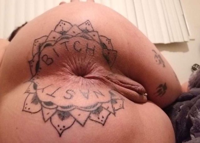 anal, tattoo, asshole