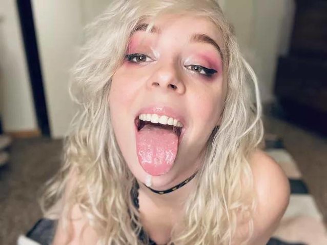 blonde, mouth, facial