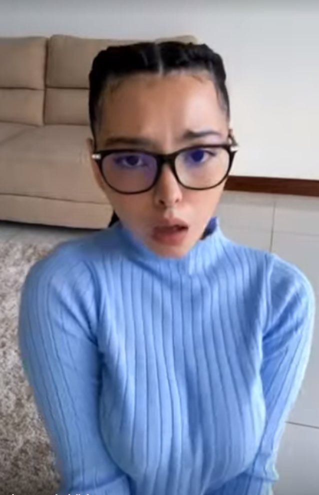 tiktok, glasses, big tits, cute