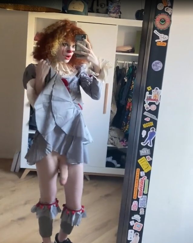 clown big dick solo