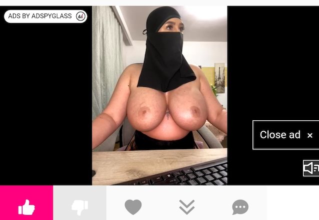 hijab, arab, cam, boobs