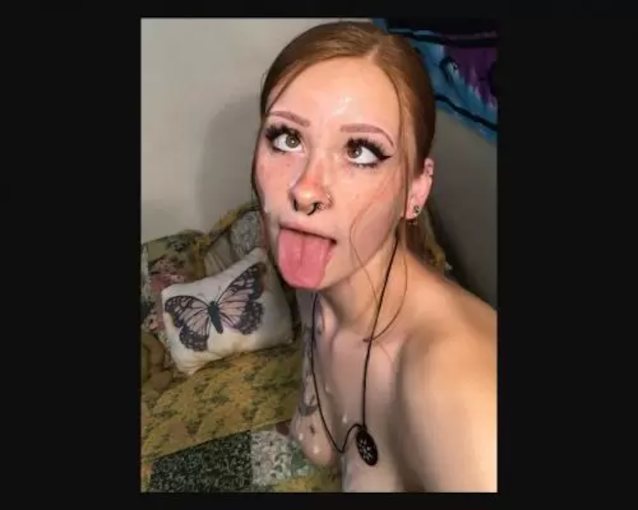 redhead cumshot blowjob