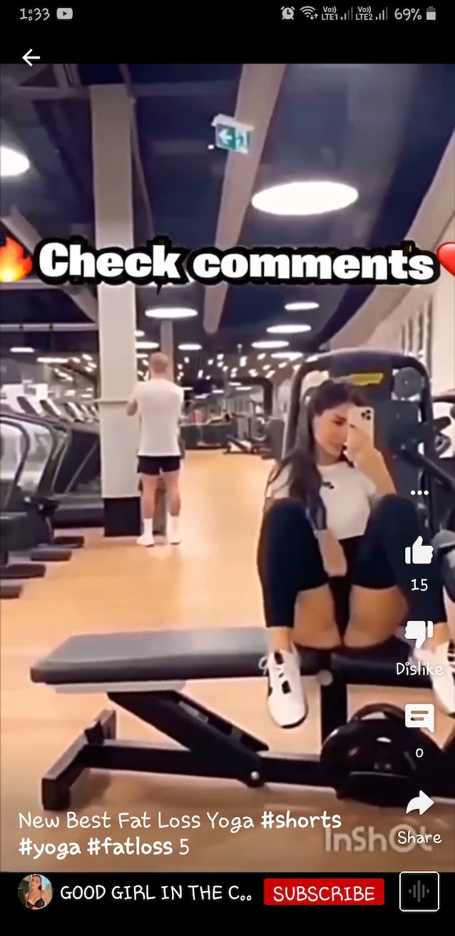 gym exercise gymgirl