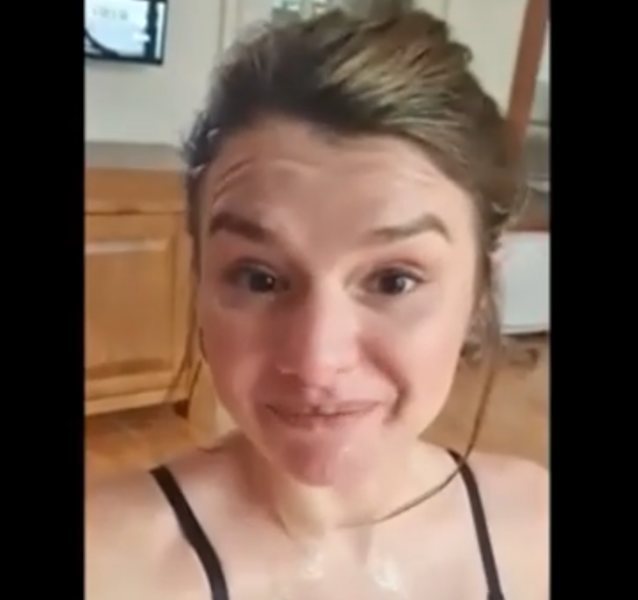 teen cum facial