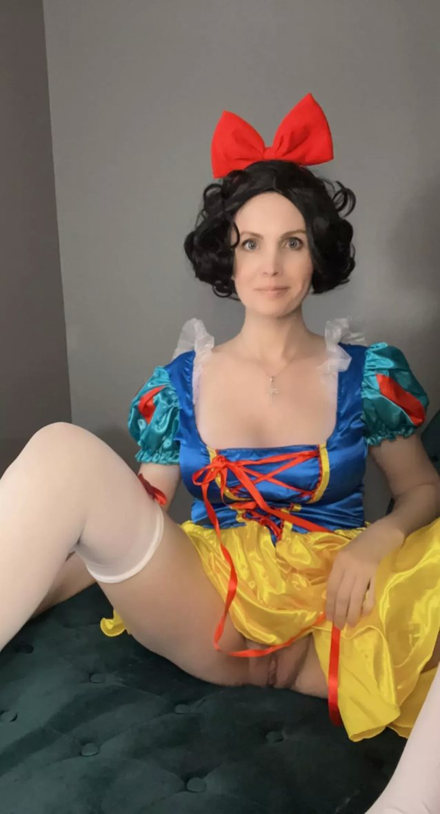 milf, cosplay, snow white