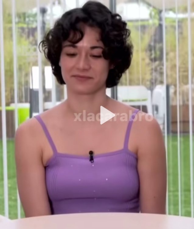 dark hair, curly, interview, skinny, table