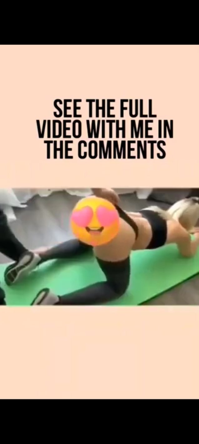 yoga blonde doggy style