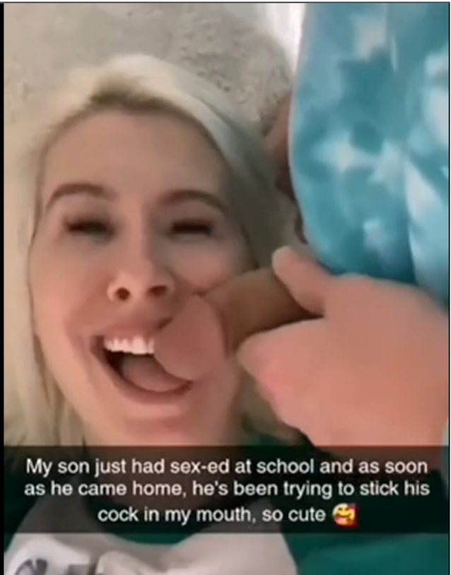 mom, teen, blowjob