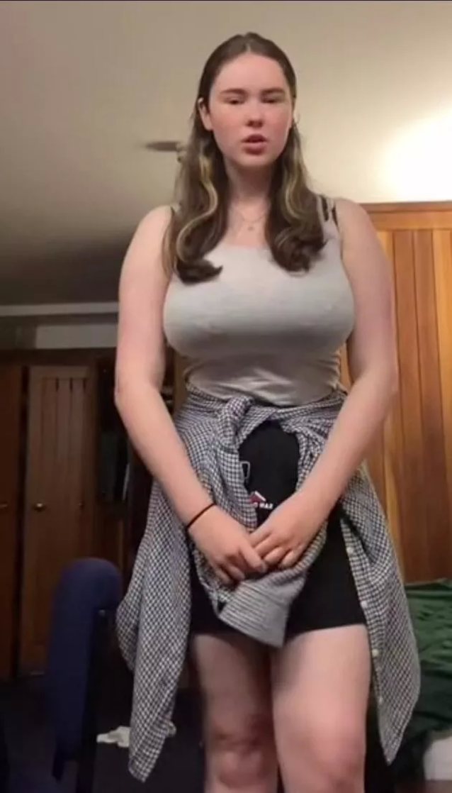 big tits, tiktok, brunette, cam, reddit