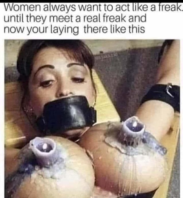 tits, candles, bdsm, gag