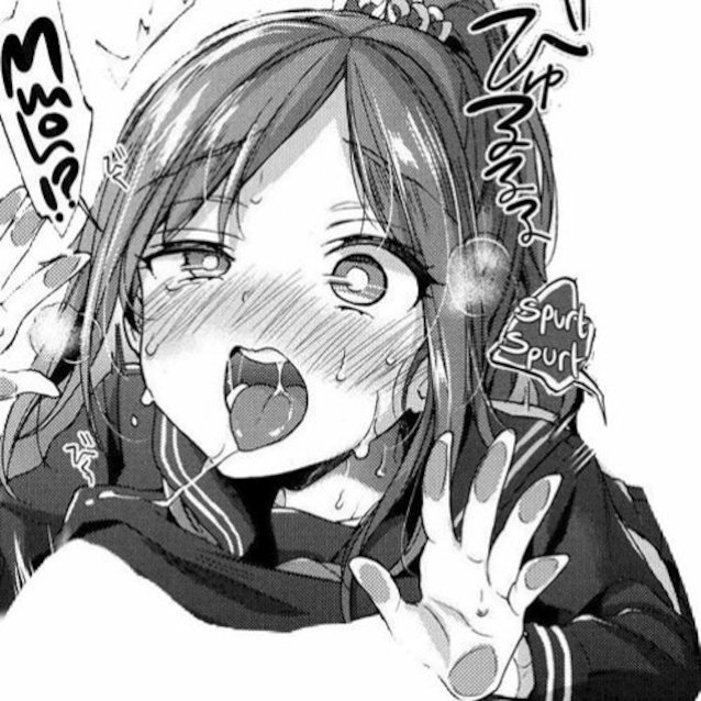 ahegao, hentai, school girl