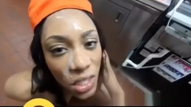 ebony abuse cumface