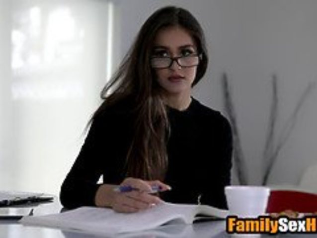 teen, babe, face, glasses, familysex