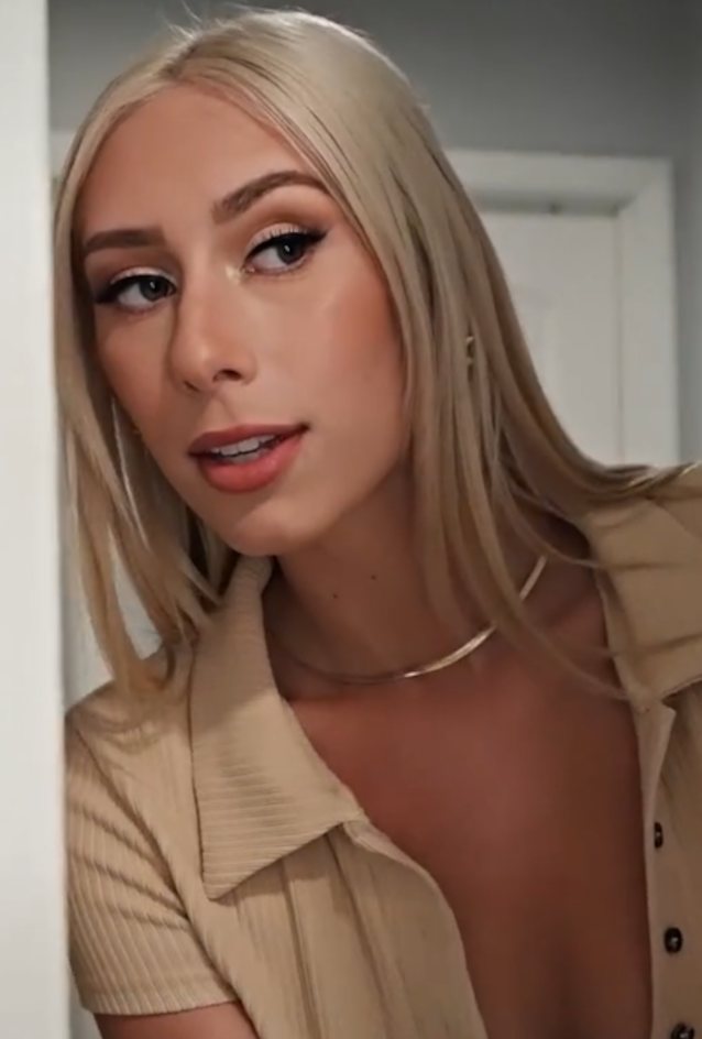 blonde porn ad big tits