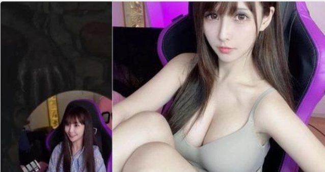 streamer, big tits, asian, brunette