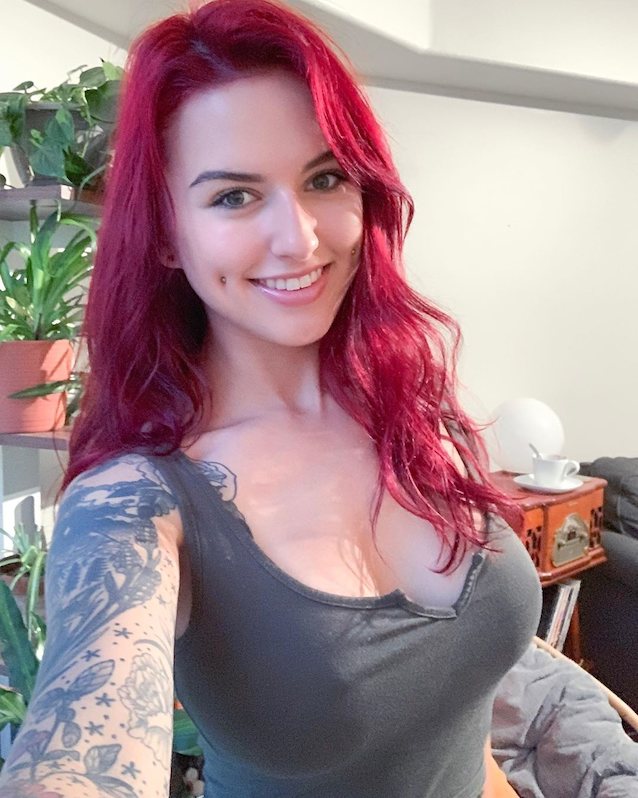 dimples, onlyfans, pinkhair, sexy, hot