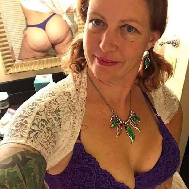 milf, redhead, ass, tits, amateur