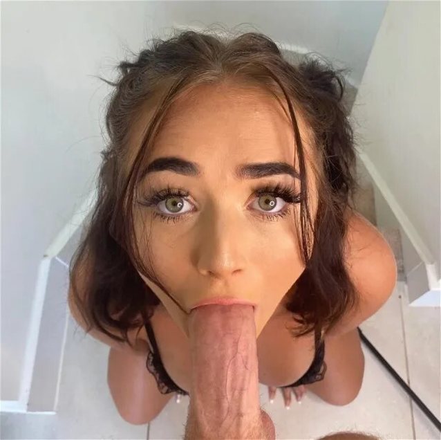 camgirl pov blowjob