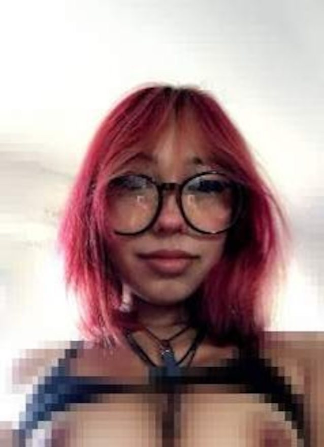 redhead, red hair, glasses, asian, tiktok