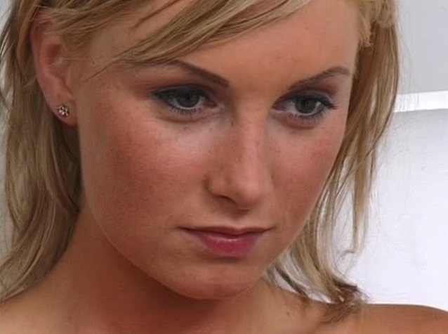 blonde anal shy
