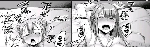 threesome oyakodon mother and daughter