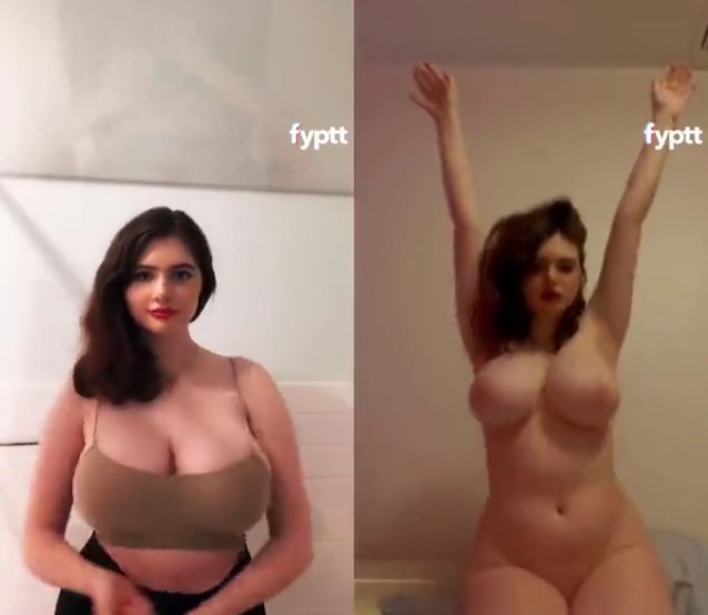 tiktok boobs curvy