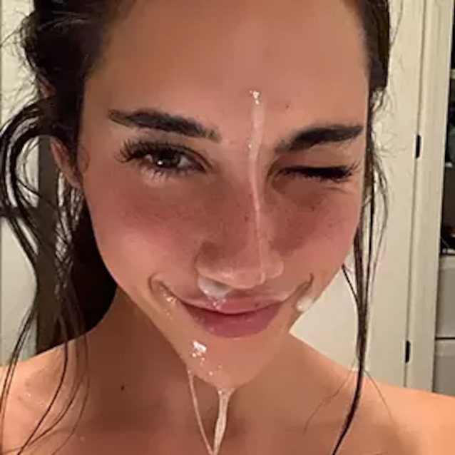 cumshot, beautiful girl, facial, advert