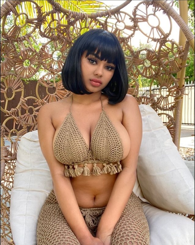 brown, ebony, latina, busty, short hair