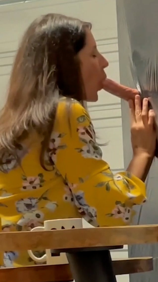 glory hole, blowjob, milf