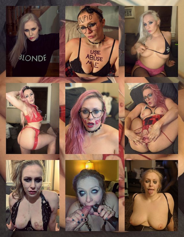 blonde cum facial