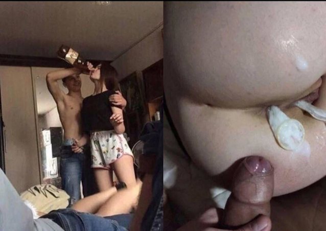 drunk teen condom