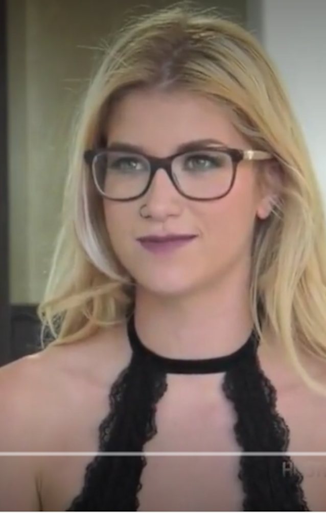 blonde, hot, glasses, anal, cute