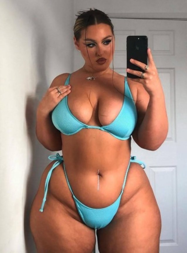 sexy bikini, curvy, hot