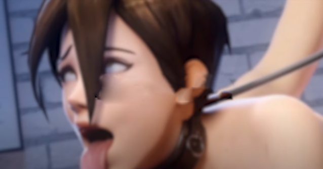 overwatch, tracer, ahegao