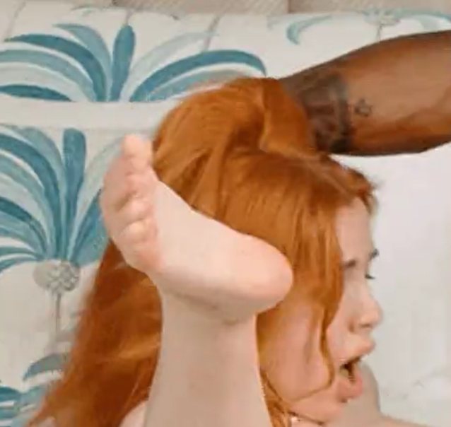 redhead, ginger, interracial, bbc, blacked