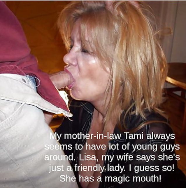 blonde, mature, blowjob, milf, mother in law