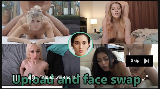 porn ad, advertisement, small tits, lightskin, deepfake