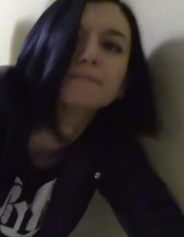 camgirl, emo, clothes, blue hair, fucked