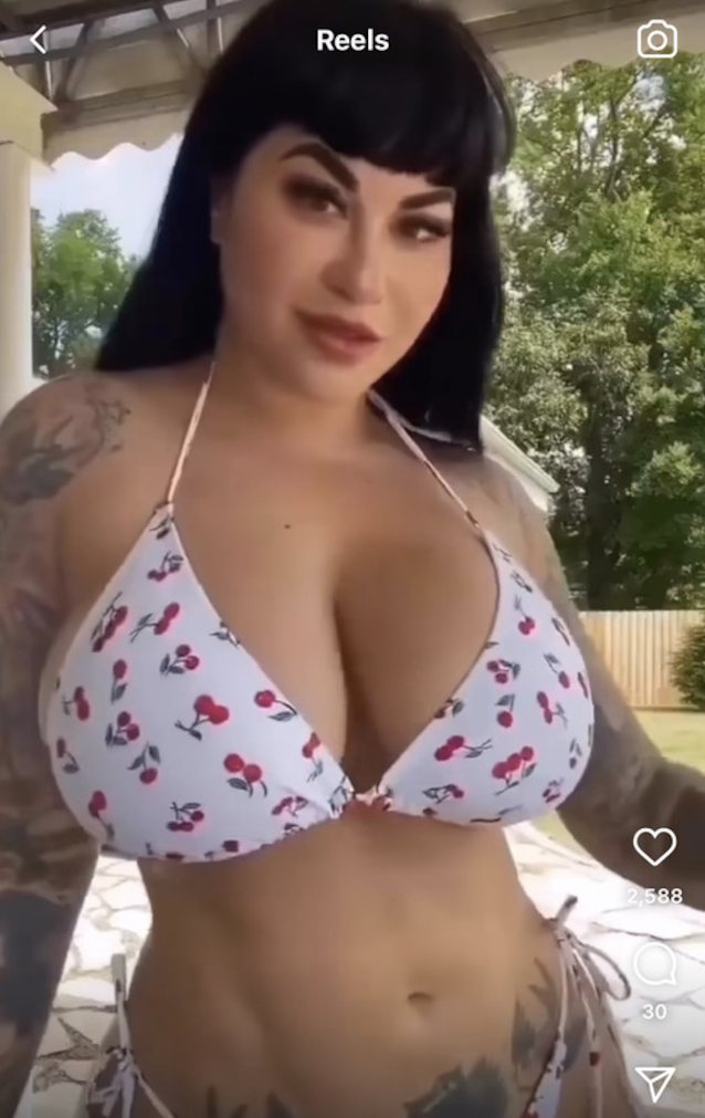 instagram, tits, tattoos, amateur, goth