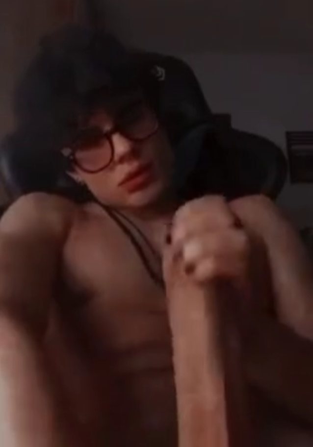 glasses, long dick, masturbating, twink, teen