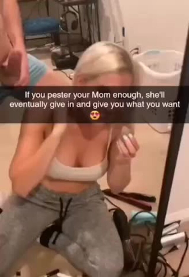 blowjob, mom, force