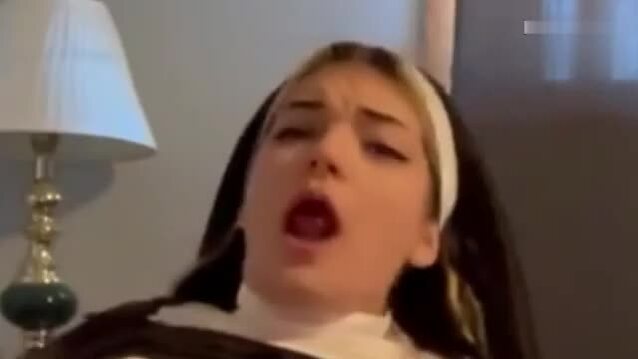 nun masturbate orgasm