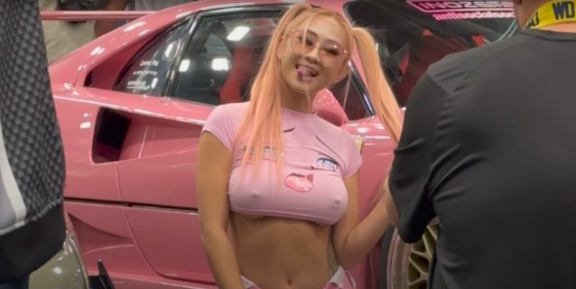 asian big boobs cars