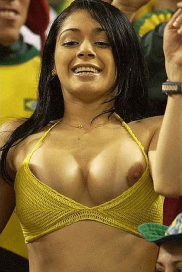 brazil, ebony, tits, football, latina