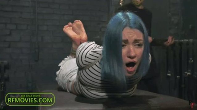 bluehair, bondage, feet, alexa