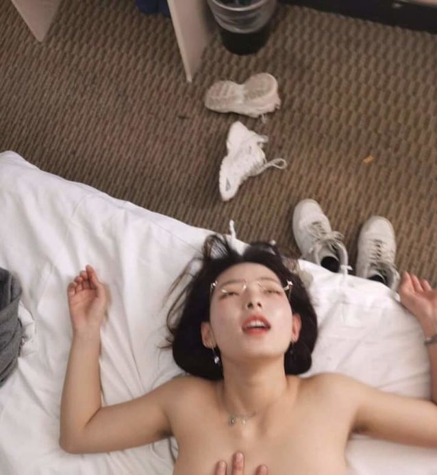 asian cute black hair