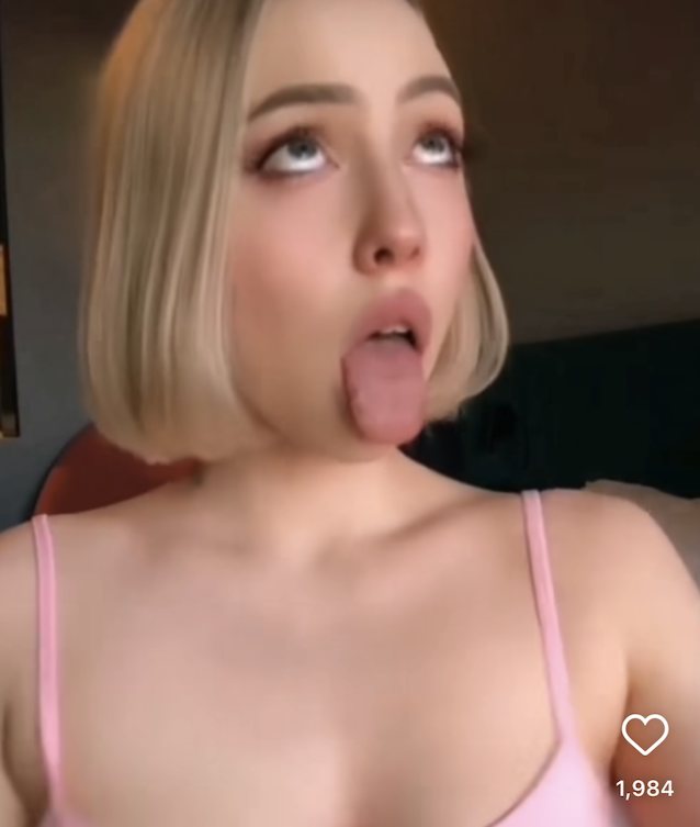 tiktok ahegaoface skinny